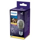 Philips LED Smoky ersetzt 15W, E27, warmweiß, 2000 Kelvin, 136 Lumen, Dekolampe, nicht dimmbar