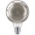 Philips LED Lampe ersetzt 11W, E27 Globe G93, grau, warmweiß, 115 Lumen, nicht dimmbar, 1er Pack