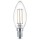 Philips LED Lampe ersetzt 25W, E14 Birne B35, klar, warmweiß, 250 Lumen, nicht dimmbar, 1er Pack
