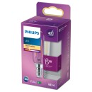 Philips LED Lampe ersetzt 15W, E14 Tropfen P45, klar, warmweiß, 136 Lumen, nicht dimmbar, 1er Pack