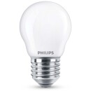 Philips LED Lampe ersetzt 25W, E27 Tropfenform P45, weiß, warmweiß, 250 Lumen, nicht dimmbar, 1er Pack