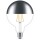 Philips LED Lampe ersetzt 50W, E27 Golbe G120, Kopfspiegel, warmweiß, 650 Lumen, dimmbar, 1er Pack