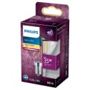Philips LED Lampe ersetzt 35W, E14 Tropfen P45, klar, warmweiß, 397 Lumen, nicht dimmbar, 1er Pack