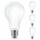 Philips LED Lampe ersetzt 150W, E27 Birne A67, weiß, warmweiß, 2452 Lumen, nicht dimmbar, 4er Pack
