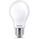 Philips LED Lampe ersetzt 40W, E27 Standardform A60, weiß, warmweiß, 470 Lumen, nicht dimmbar, 4er Pack