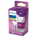 Philips LED Lampe ersetzt 40W, E14 Tropfen P45, weiß, warmweiß, 470 Lumen, nicht dimmbar, 4er Pack