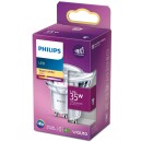 Philips LED Lampe ersetzt 35W, GU10 Reflektor PAR16, warmweiß, 255 Lumen, nicht dimmbar, 4er Pack