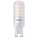 Philips LED Lampe ersetzt 40W, G9 Brenner, warmweiß, 400 Lumen, dimmbar, 6er Pack