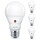 Philips LED Lampe mit Dämmerungssensor ersetzt 60W, E27 Standardform A60, warmweiß, 806 Lumen, nicht dimmbar, 4er Pack