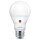 Philips LED Lampe mit Dämmerungssensor ersetzt 60W, E27 Standardform A60, warmweiß, 806 Lumen, nicht dimmbar, 4er Pack