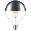Philips LED Lampe ersetzt 50W, E27 Golbe G120,...