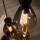 famlights | Pendelleuchte Steven in Schwarz-transparent und Schwarz-matt E27 3-flammig