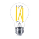 Philips LED Lampe ersetzt 100 W, E27 Standardform A60, klar, warmweiß, 1560 Lumen, dimmbar, 1er Pack
