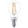 Philips LED Lampe ersetzt 25 W, E14 Tropfenform P45, klar, warmweiß, 270 Lumen, dimmbar, 1er Pack