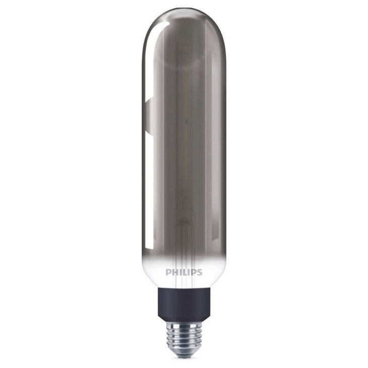Philips LED Lampe ersetzt 25W, E27 Röhrenform T65, grau, warmweiß, 200 Lumen, dimmbar, 1er Pack
