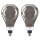 Philips LED Lampe ersetzt 25W, E27 Birne A160, grau, warmweiß, 200 Lumen, dimmbar, 2er Pack