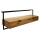RINGO-Living Massivholz Sideboard Kaia in Natur-hell und Schwarz-matt 1200mm