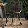 RINGO-Living Stuhl Chalyse in Schwarz und Silber