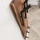 RINGO-Living Massivholz Garderobe Mikala mit 6 Haken in Natur-hell und Schwarz-matt [Gebraucht - Wie Neu]