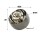 famlights | Tischleuchte Mael in Nickel-matt E27 280mm