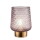 LED Tischleuchte Sparkling Glamour in Braun und Messing 0,8W 30lm