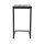 RINGO-Living Beistelltisch Kanye in Schwarz aus Holz 620x350x500mm