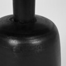 RINGO-Living Beistelltisch Aoloa in Schwarz aus Metall 350x500mm