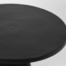 RINGO-Living Beistelltisch Makanui in Schwarz aus Metall 350x500mm