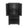 RINGO-Living Aufbewahrungsschrank Elenor in Schwarz aus Metall 1000x500x350mm