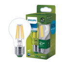 Philips LED Lampe E27 - Birne A60 2,3W 485lm 4000K ersetzt 40W Doppelpack