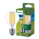 Philips LED Lampe E27 - Birne A60 5,2W 1095lm 4000K ersetzt 75W Doppelpack