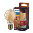 Philips LED Lampe E27 - Birne A60 7W 470lm 1800K ersetzt 40W