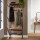 RINGO-Living Garderobe Nana in Natur und Silber aus Akazienholz mit 8 Haken 1820x700x350mm