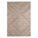 RINGO-Living Teppich Blair in Taupe aus Wolle