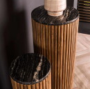 RINGO-Living Beistelltisch Naika aus Akazienholz in Natur 2er Set